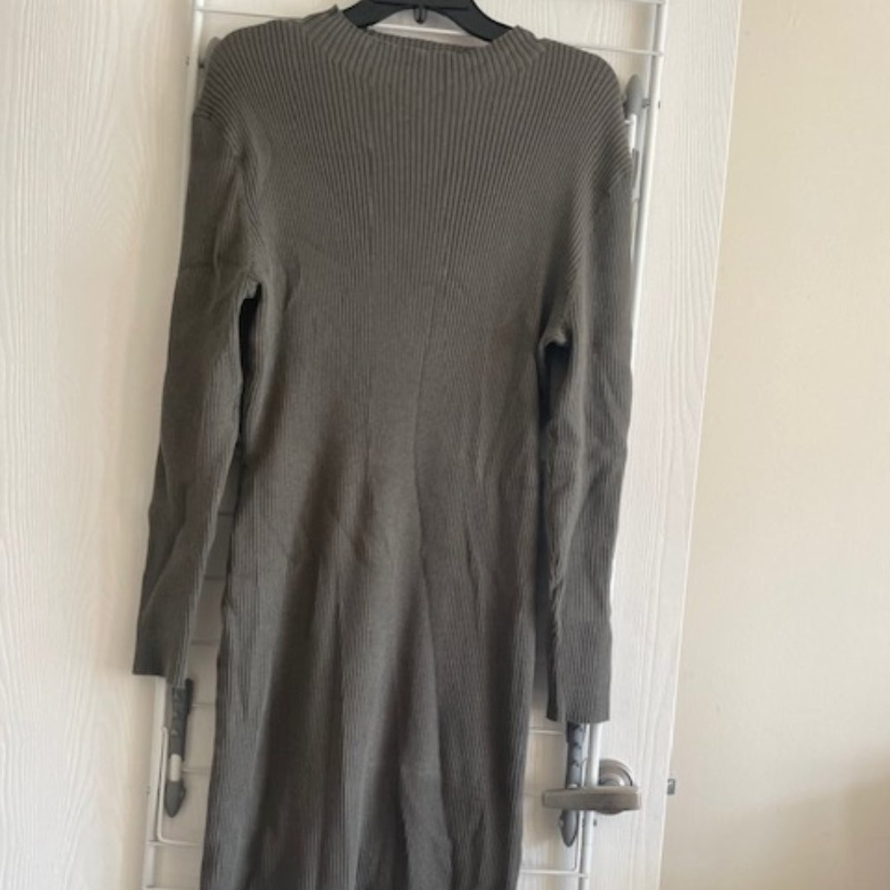 NWT XL H/&M Gray Sweater Dress